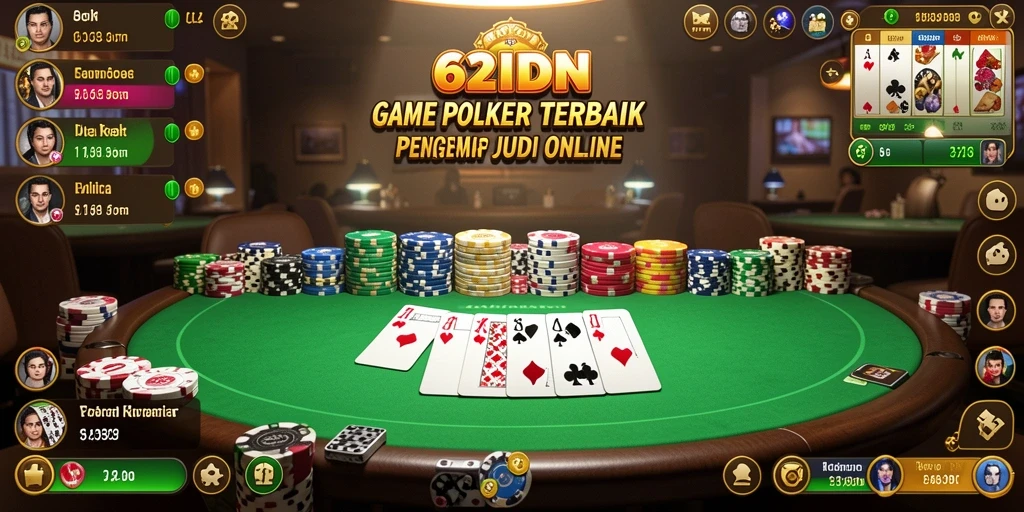 Tampilan gameplay seru di 62IDN dengan pemain aktif.