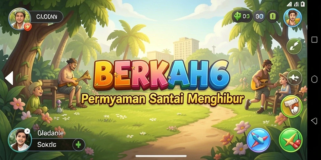 Tangkapan layar utama menunjukkan keseruan gameplay Casual.