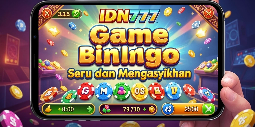 Tampilan screenshot gameplay IDN777 yang seru dan interaktif.