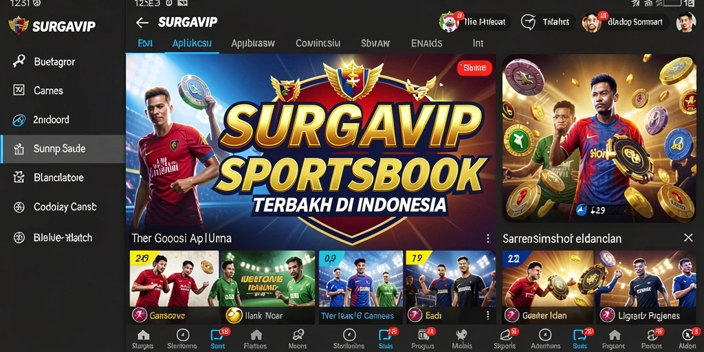 Tampilan screenshot gameplay <strong>SURGAVIP</strong> yang menarik dan mudah dipahami.