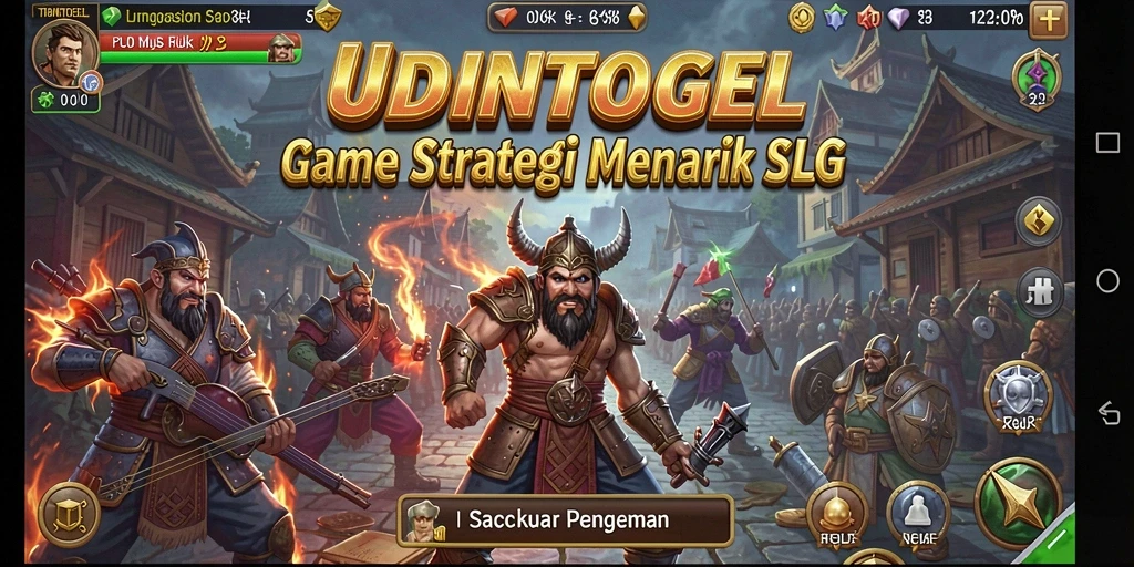 Tangkapan layar gameplay menarik UDINTOGEL.